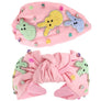 Diona J Easter Bunny Rhinestone Beaded Embriory Top Knotted Headband