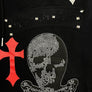 Weiv Mens Chrome Cross Skull Shorts