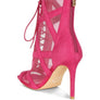Anarki Mesh Lace-Up Ankle Boots