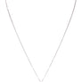 CZ Tree Heart Shape Pendant Necklace