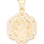 Saint Benedict CZ Pendant Necklace
