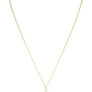 CZ Eye Cross Pendant Necklace
