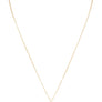 Cubic Zirconia Hamsa Pendant Necklace