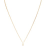 CZ Cross Pendant Necklace