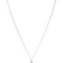 Cubic Zirconia Cross Pendant Necklace
