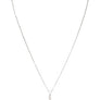 Cubic Zirconia Cross Pendant Necklace