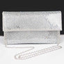 Rhinestone Iconic Envelope Clutch