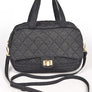 Quilted Denim Weekender Gym Bag