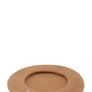 Solid Wool Beret with Ribbon Embroidered