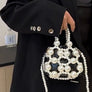 Faux Pearl Petite Convertible Swing Bag