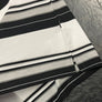 Old School Striped Pique Polo Shirt