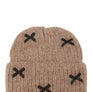 Mini Satin Ribbon Bow Beanie