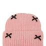 Mini Satin Ribbon Bow Beanie