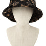 Geometric Pattern Fur Bucket Hat