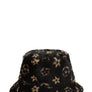 Geometric Pattern Fur Bucket Hat