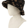 Geometric Pattern Fur Bucket Hat