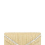 Glitter Pleated Crossbody Bag