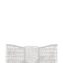 Crystal Ribbon Shape Crossbody Bag