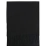 Plain Woolen Fringed Edge Scarf