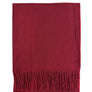 Plain Woolen Fringed Edge Scarf