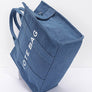 Denim Convertible Small Tote Bag
