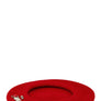 Diamond Charm Solid Wool Beret