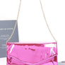 Color Mirror Envelope Clutch Swing Bag