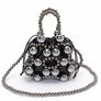 Metallic Beaded Petite Party Swing Bag
