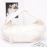 Patent Finish Faux Leather Top Handle Swing Bag