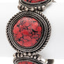 Western Round Stone Stretch Bracelet