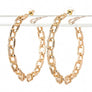 Chain Link Iconic Hoop Earrings