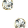 Crystal Square Stud Earrings