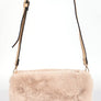 Hand Warmer Faux Fur Crossbody Bag