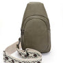 Guitar Strap Iconic Faux Leather Sling Bag
