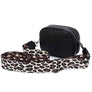 Leopard Webbing Guitar Strap Crossbody Camera Bag