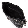 Skull Studs Convertible Crossbody Clutch Swing Bag