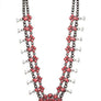Squash Blossom Western Statement Necklace Set