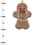 Ginger Bread Cookie Holiday Earrings