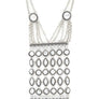 Crystal Statement Tassel Necklace Set
