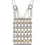 Crystal Statement Tassel Necklace Set