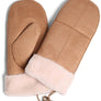Faux Fur Sueded Mitten Gloves