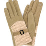 Cable Knit Fashion Winter Gloves