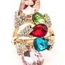 Crystal Iconic Stretch Ring
