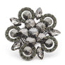 Crystal Flower Statement Stretch Ring