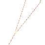 Red Beads Station Rosary Prayer Necklace