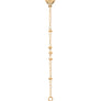 Black Beads Station Rosary Prayer Necklace