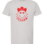 Yeehaw Smiley Heart Valentine Graphic Tee