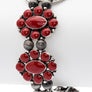 Oval Stone Western Stretch Statement Bracelet