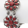 Stone Flower Western Stretch Bracelet