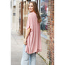 DIONA J STYLISH FASHIONABLE SOLID KIMONO CARDIGAN ONE SIZE COLOR PINK